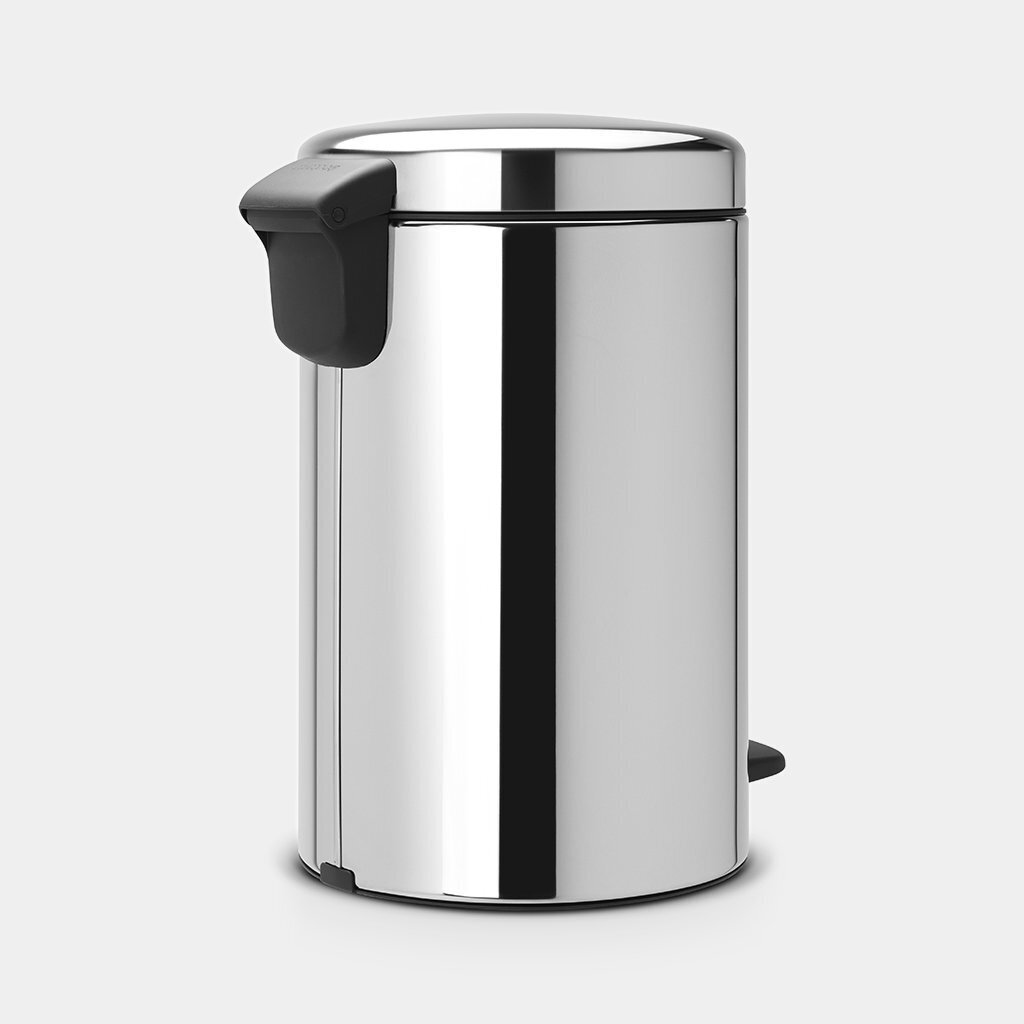 Miskaste ar pedāli, NewIcon, 12l, brilliant steel, Brabantia цена и информация | Miskastes | 220.lv