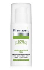 Nakts sejas krēms - pīlings Pharmaceris T Sebo Almond, 50 ml цена и информация | Кремы для лица | 220.lv