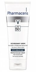 Защитный дневной крем для лица и тела Pharmaceris V Viti-Melo SPF50+, 75 мл цена и информация | Наносите на чистую кожу лица. Подержите около 10-15 минут и смойте водой. | 220.lv