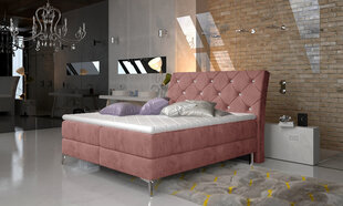 Кровать NORE Adel, 160х200 см, розовая цена и информация | Кровати | 220.lv