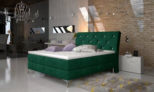 Кровать NORE Adel, 160х200 см, зеленая цена и информация | Кровати | 220.lv