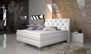 Кровать NORE Adel, 140x200 см, белая цена и информация | Кровати | 220.lv