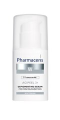 Pharmaceris W Acipeel Serum (U) депигментационная сыворотка против пятен 30 мл цена и информация | Наносите на чистую кожу лица. Подержите около 10-15 минут и смойте водой. | 220.lv