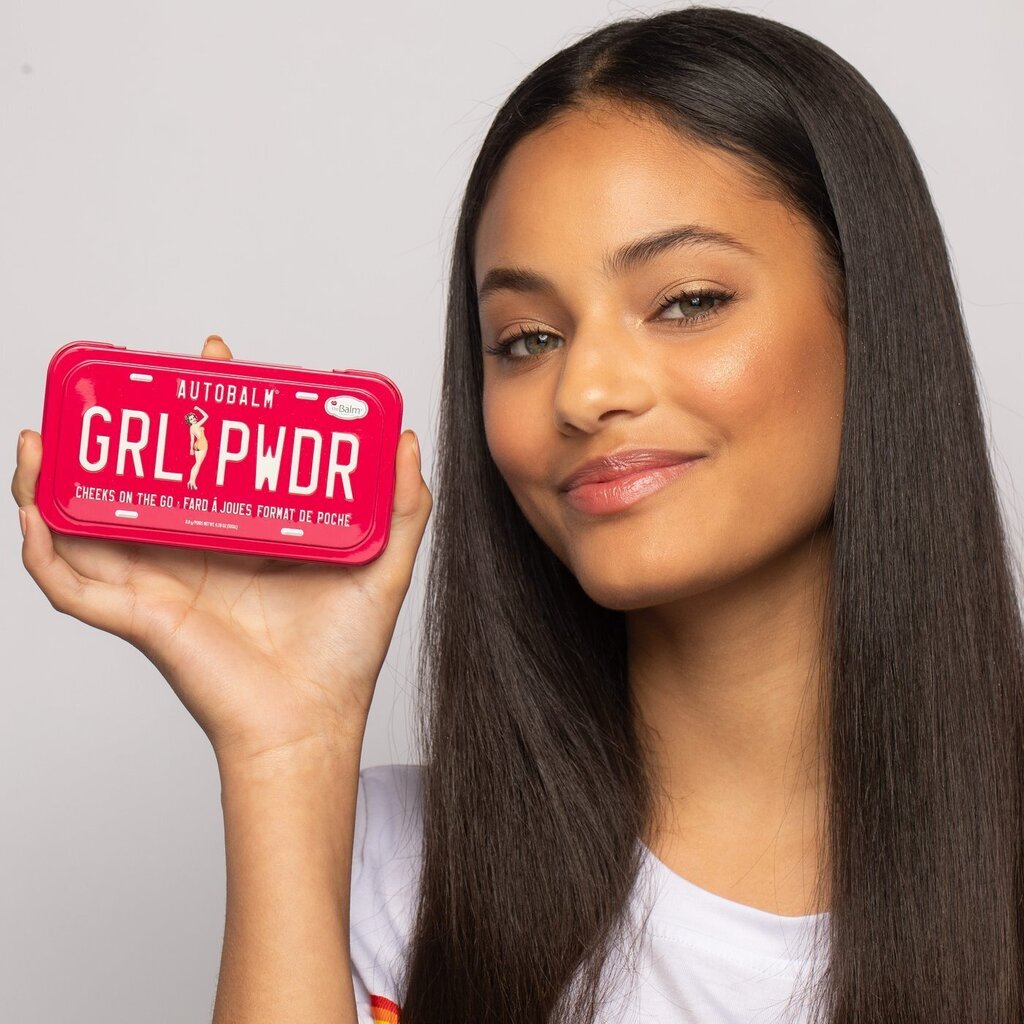 Vaigu sārtumu palete The Balm Autobalm Blush GRL PWDR 8g cena un informācija | Bronzeri, vaigu sārtumi | 220.lv