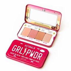 Vaigu sārtumu palete The Balm Autobalm Blush GRL PWDR 8g цена и информация | Бронзеры (бронзаторы), румяна | 220.lv