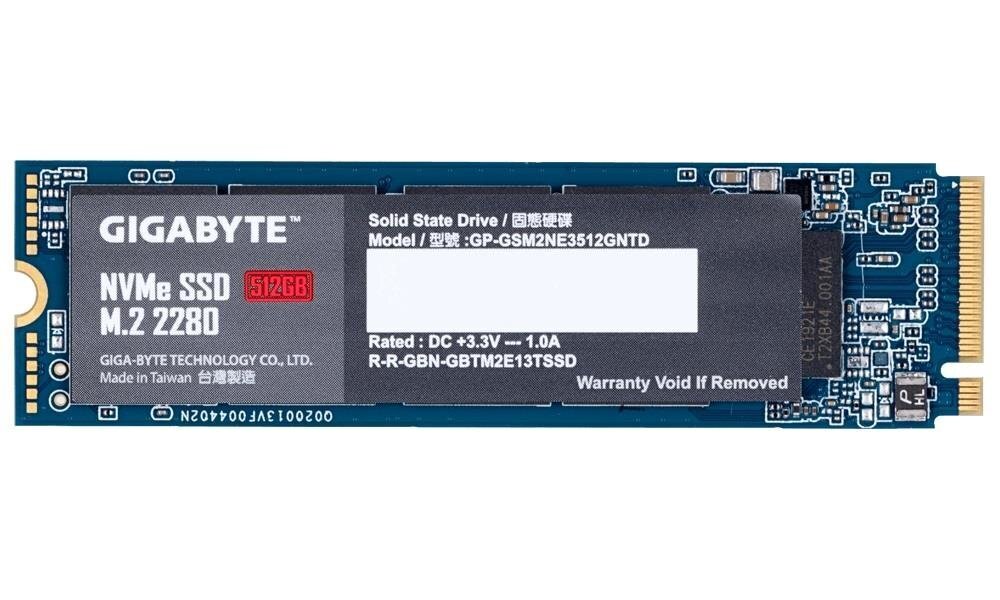 Drive Gigabyte GP-GSM2NE3512GNTD (512 GB ; M.2; PCIe NVMe 3.0 x4) cena un informācija | Iekšējie cietie diski (HDD, SSD, Hybrid) | 220.lv