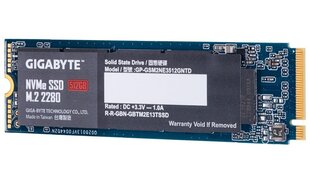 Drive Gigabyte GP-GSM2NE3512GNTD (512 GB ; M.2; PCIe NVMe 3.0 x4) цена и информация | Внутренние жёсткие диски (HDD, SSD, Hybrid) | 220.lv