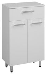 Нижний шкафчик для ванной Lupo 50 см, белый цена и информация | Шкафчики для ванной | 220.lv