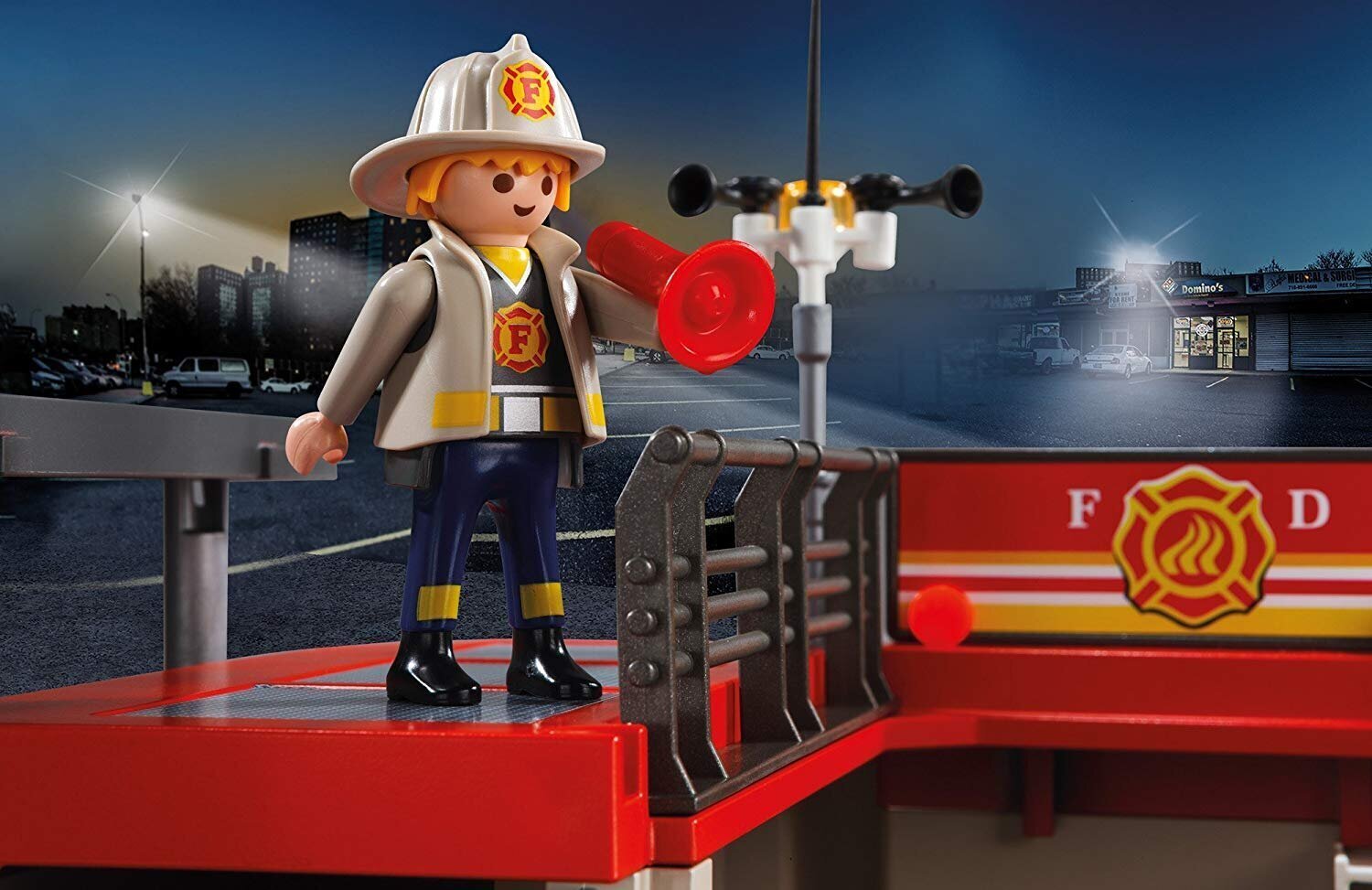 5663 Playmobil City Action Ugunsdzēsības stacija koferī cena un informācija | Konstruktori | 220.lv