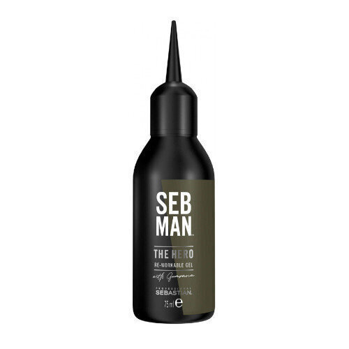 Matu gels vīriešiem Sebastian Professional SEB MAN The Hero Re-Workable 75 ml cena un informācija | Matu veidošanas līdzekļi | 220.lv
