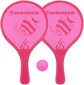 Pludmales tenisa komplekts Waimea 63BF, rozā cena un informācija | Ūdens, smilšu un pludmales rotaļlietas | 220.lv