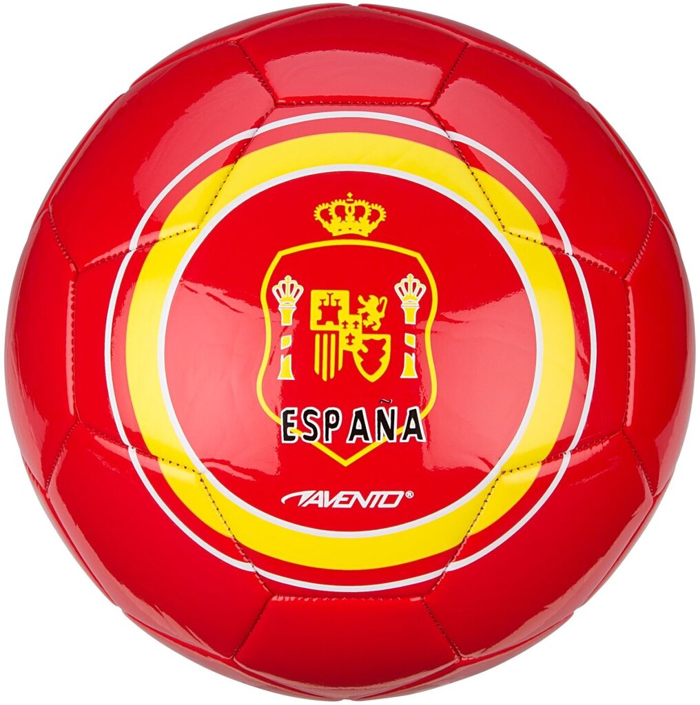 Futbola bumba Avento World Soccer Espana, sarkana/dzelena цена и информация | Futbola bumbas | 220.lv
