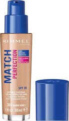 Жидкая основа для макияжа Match Perfection Rimmel London цена и информация | Пудры, базы под макияж | 220.lv