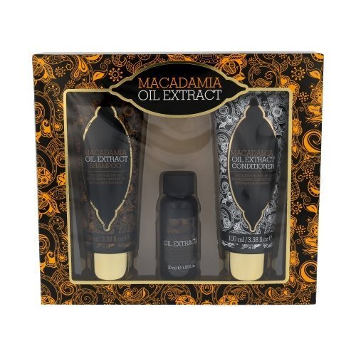 Matu kopšanas komplekts Xpel Macadamia Oil Extract: matu šampūns 100 ml + matu kondicionieris 100 ml + eļļa matiem 30 ml цена и информация | Šampūni | 220.lv