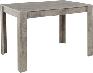 Обеденный стол Notio Living Lori L 120 см, серый цена и информация | Кухонные и обеденные столы | 220.lv