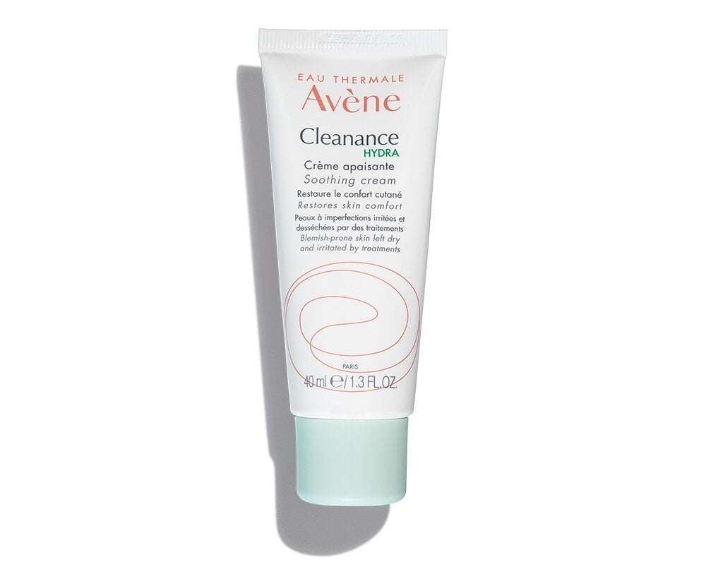 Nomierinošs sejas krēms Avene Cleanance Hydra Soothing Cream 40 ml cena un informācija | Sejas krēmi | 220.lv