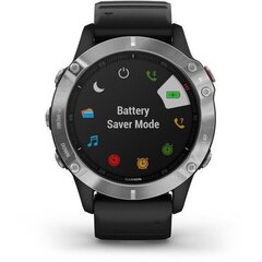 Garmin Fenix 6, Black with Silver Hardware cena un informācija | Viedpulksteņi (smartwatch) | 220.lv