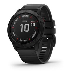 Garmin fenix® 6X Pro Black цена и информация | Смарт-часы (smartwatch) | 220.lv