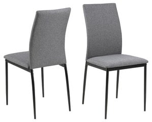 Набор из 4-х стульев Demina, серый цена и информация | Стулья для кухни и столовой | 220.lv