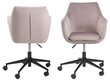 Darba krēsls Nora, gaiši rozā cena un informācija | Biroja krēsli | 220.lv