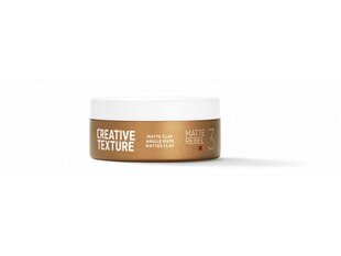 Matējošs matu veidošanas vasks Goldwell Creative Texture Matte Rebel 75 ml cena un informācija | Matu veidošanas līdzekļi | 220.lv