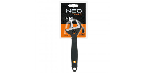 Regulējama uzgriežņu atslēga 250mm NEO 03-016 цена и информация | Rokas instrumenti | 220.lv