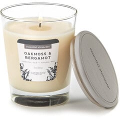 Candle-Lite aromātiska svece ar vāciņu Oakmoss & Bergamot, 255 g cena un informācija | Sveces un svečturi | 220.lv