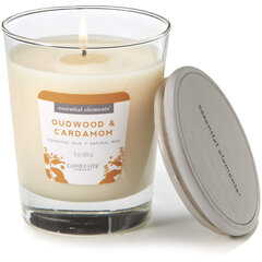 Candle-Lite ароматическая свеча с крышечкой Oudwood & Cardamom, 255 г. цена и информация | Подсвечники, свечи | 220.lv