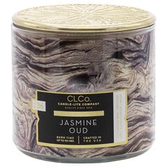 Candle-Lite aromātiska svece ar vāciņu Jasmine Oud, 396 g cena un informācija | Sveces un svečturi | 220.lv