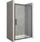 Dušas durvis REA Rapid Swing Black mat,100,110,120,130,140,150 cm cena un informācija | Dušas durvis, dušas sienas | 220.lv