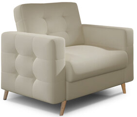 Кресло Asgard, кремовая искусственная кожа цена и информация | Кресла в гостиную | 220.lv