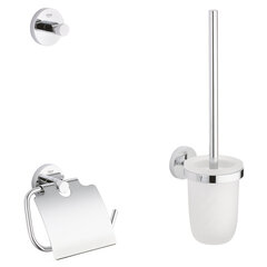 GROHE Essentials piederumu komplekts 3 daļas 40407001 цена и информация | Аксессуары для ванной комнаты | 220.lv