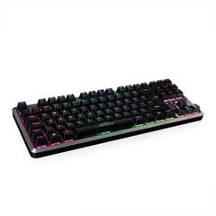 Проводная клавиатура Modecom Volcano Lanparty 2 RGB с подсветкой кнопок Gateron Blue, черная цена и информация | Клавиатуры | 220.lv