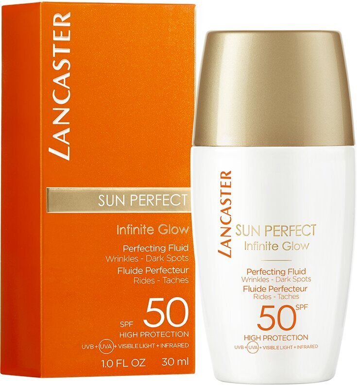 Šķidrs sauļošanās līdzeklis Lancaster Sun Perfect SPF50 30 ml цена и информация | Sauļošanās krēmi | 220.lv