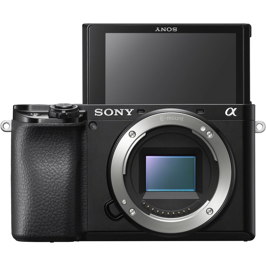 Sony A6100(ILCE-6100) body, Melns cena un informācija | Digitālās fotokameras | 220.lv