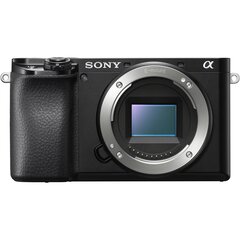 Sony A6100(ILCE-6100) body, Melns цена и информация | Цифровые фотоаппараты | 220.lv