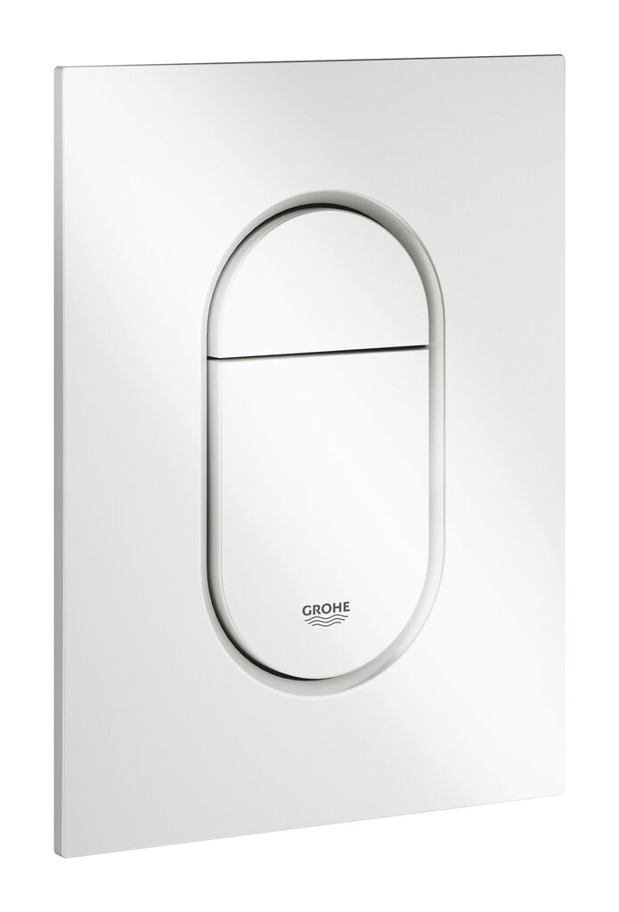 Grohe Arena Cosmopolitan S baltas krāsas WC skalošanas poga cena un informācija | Piederumi tualetes podiem un bidē | 220.lv