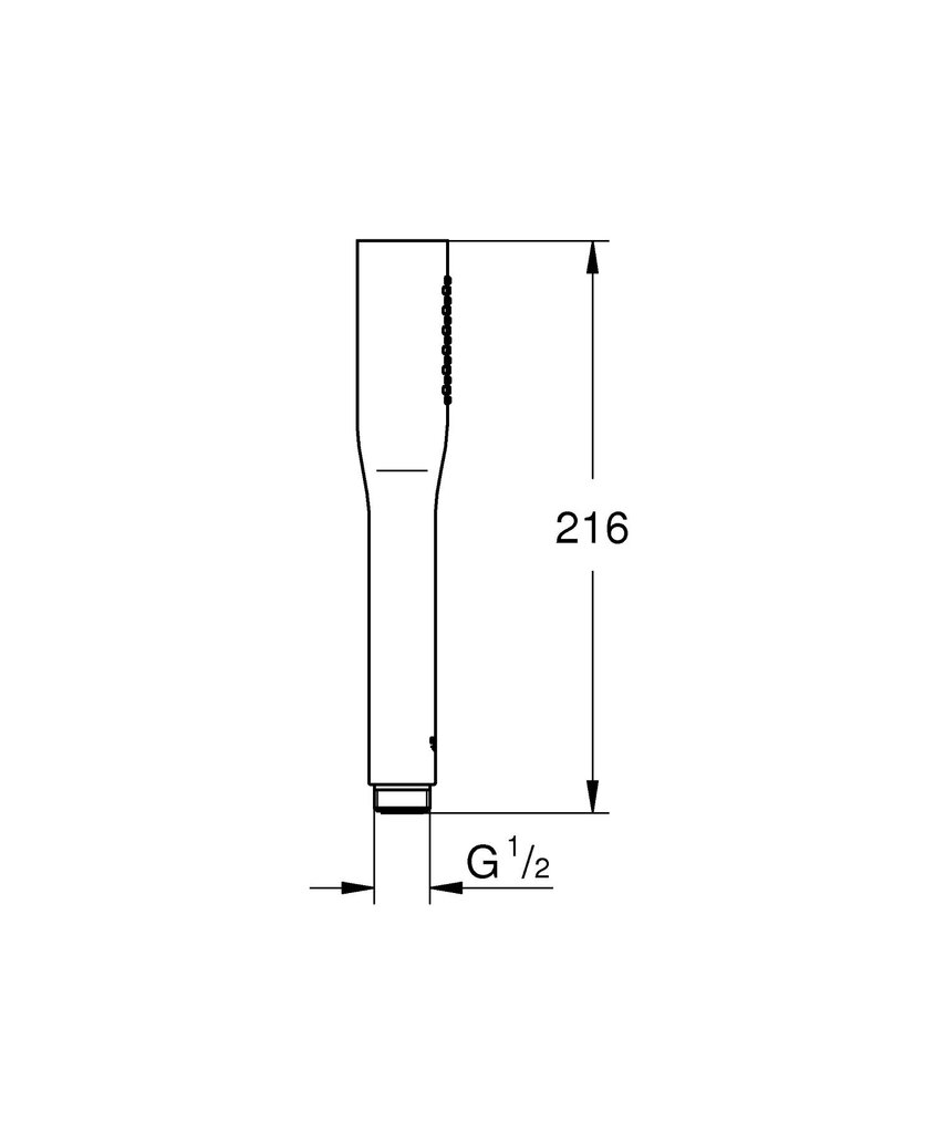 Grohe Euphoria Cosmopolitan Stick rokas duša цена и информация | Aksesuāri jaucējkrāniem un dušai | 220.lv