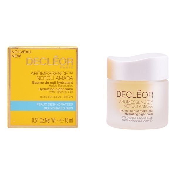 Mitrinošs nakts sejas balzams Decleor Aromessence Neroli Amara 15 ml cena un informācija | Sejas krēmi | 220.lv