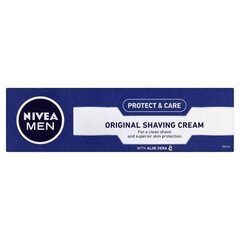 Skūšanās krēms vīriešiem Nivea Original Mild 100 ml cena un informācija | Skūšanās piederumi, kosmētika | 220.lv