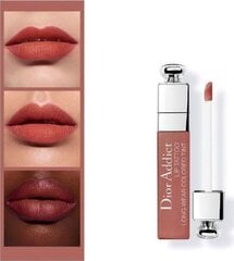 Šķidrā lūpu krāsa Dior Addict Lip Tattoo 6 ml, 421 Natural Beige cena un informācija | Lūpu krāsas, balzāmi, spīdumi, vazelīns | 220.lv