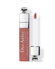 Šķidrā lūpu krāsa Dior Addict Lip Tattoo 6 ml, 421 Natural Beige cena un informācija | Lūpu krāsas, balzāmi, spīdumi, vazelīns | 220.lv