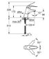 Grohe Euroeco Spezial izlietnes jaucējkrāns, hroms cena un informācija | Jaucējkrāni | 220.lv