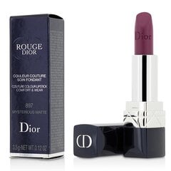 Lūpu krāsa Dior Rouge Dior Couture 3,5 g, 897 Mysterious Matte cena un informācija | Lūpu krāsas, balzāmi, spīdumi, vazelīns | 220.lv