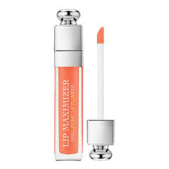 Spīdums lūpu izteiksmīgumam Dior Addict Lip Maximizer 6 ml, 004 Coral cena un informācija | Lūpu krāsas, balzāmi, spīdumi, vazelīns | 220.lv