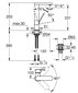 Grohe Plus vienas sviras izlietnes jaucējkrāns, L izmēra un grozāms krāns цена и информация | Jaucējkrāni | 220.lv