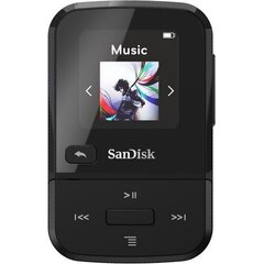Sandisk CLIP SPORT GO 16GB, Черный цена и информация | MP3 проигрыватели | 220.lv