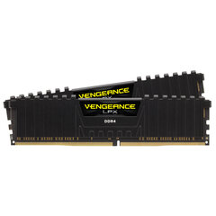 Corsair Vengeance LPX 64GB (2 x 32GB) DDR4 DRAM 3200MHz C16 Memory Kit cena un informācija | Operatīvā atmiņa (RAM) | 220.lv
