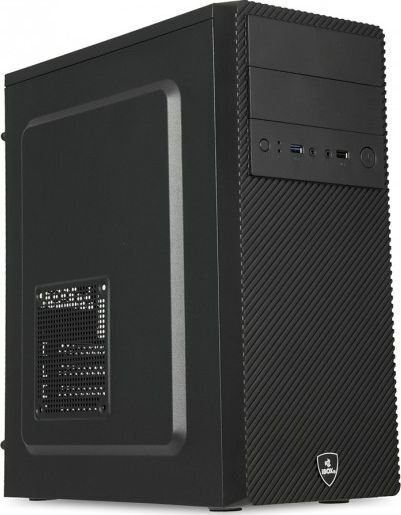 iBOX Apus 88 Midi Tower ATX melns cena un informācija | Datoru korpusi | 220.lv