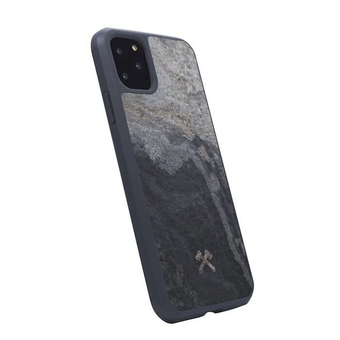 Woodcessories Stone Edition iPhone 11 Pro Max camo gray sto063 cena un informācija | Telefonu vāciņi, maciņi | 220.lv